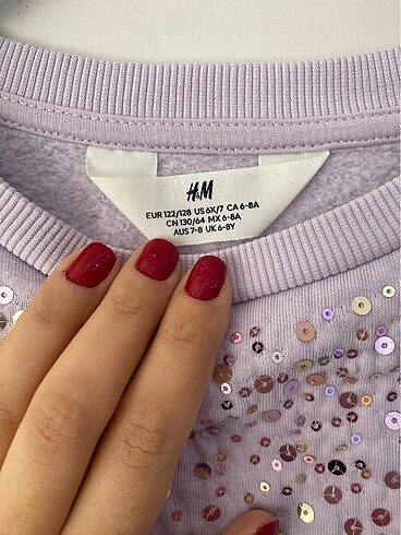 H&M Kız çocuk sweatshirt