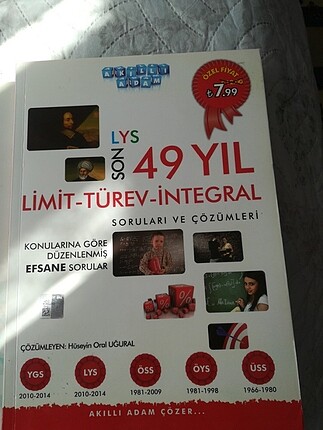 LİMİT - TÜREV - İNTEGRAL ÇIKMIŞ SORULAR
