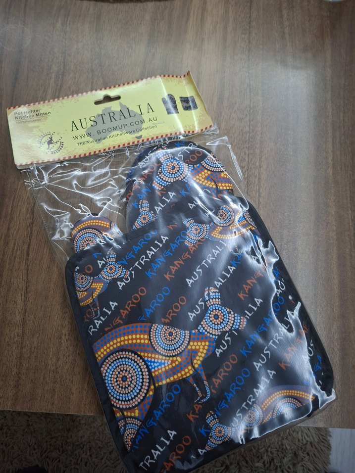 Avustralya Temalı Renkli Fırın Eldiveni - Görsel 4