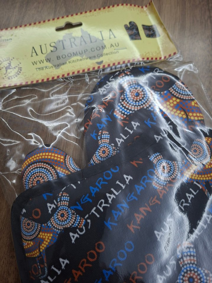 Avustralya Temalı Renkli Fırın Eldiveni - Görsel 2