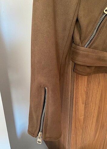 Bershka Orjinal bershka nubuk mont