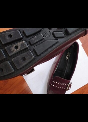 39 Beden bordo Renk ORJİNAL DERİMOD BABET