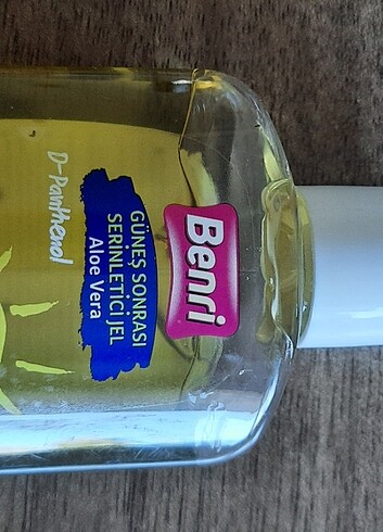 Aloe vera jel bakım