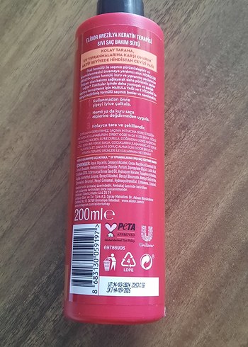 Beden Elidor Brezilya Keratin Saç Terapisi