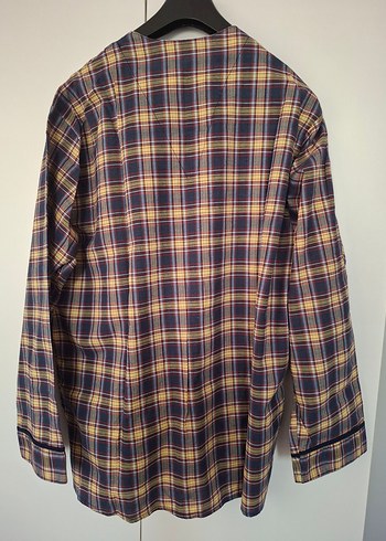 Düğmeli, Gevşek Kesim Erkek pijama üst - Görsel 6