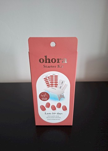 Ohora Kırmızı Starter Kit Tırnak Seti - Görsel 2