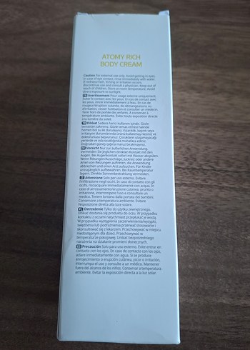 Atomy Zengin Vücut Kremi 200ml - Görsel 4