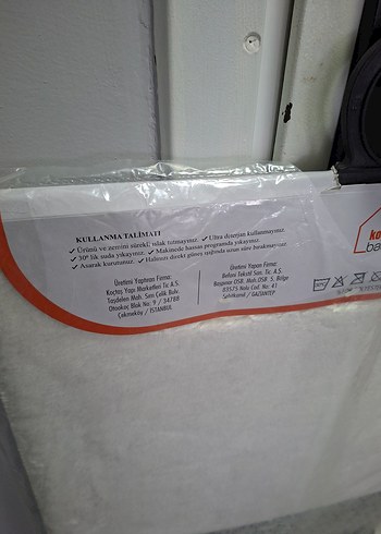 Koçtaş Basic İkili Beyaz Banyo Paspas Seti - Görsel 5