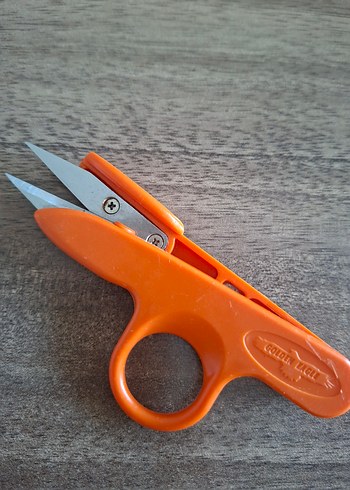 Turuncu Mini Manikür Makası - Görsel 2