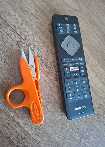 Turuncu Mini Manikür Makası - Görsel 6