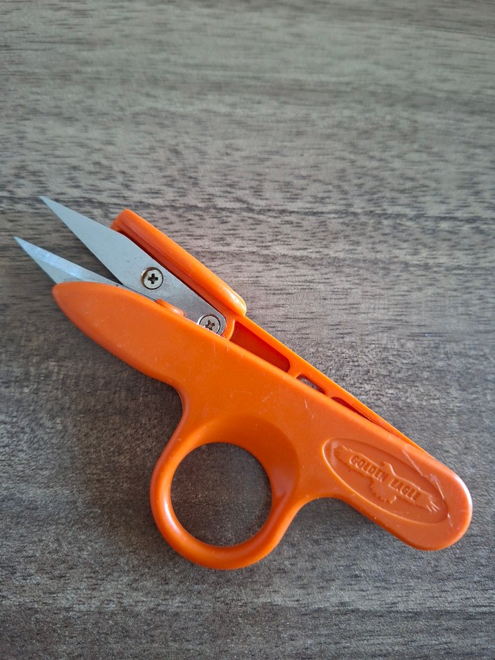 Turuncu Mini Manikür Makası - Görsel 3