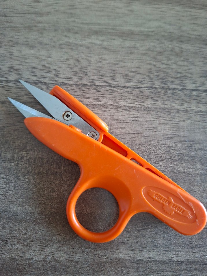 Turuncu Mini Manikür Makası - Görsel 2