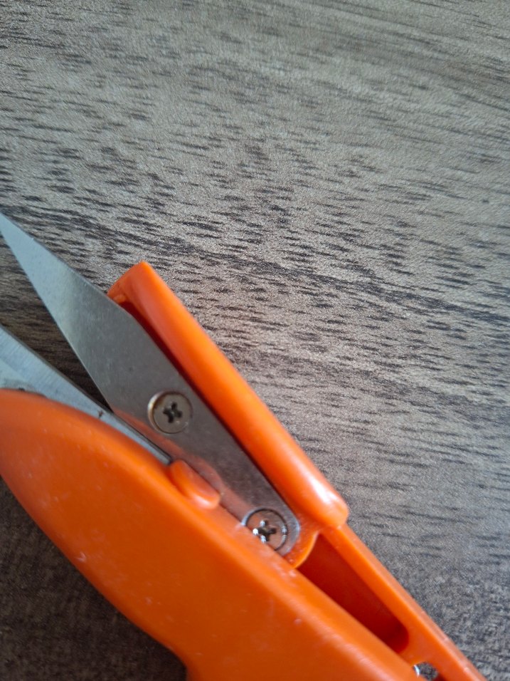 Turuncu Mini Manikür Makası - Görsel 5