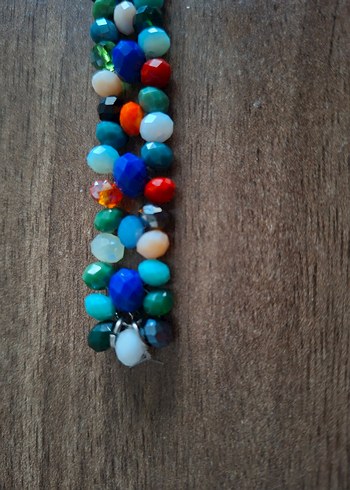 Renkli Boncuklu Uzun Bohem bileklik - Görsel 3