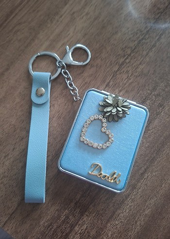 Mavi Zincir Detaylı Bohem Anahtarlık - Görsel 6