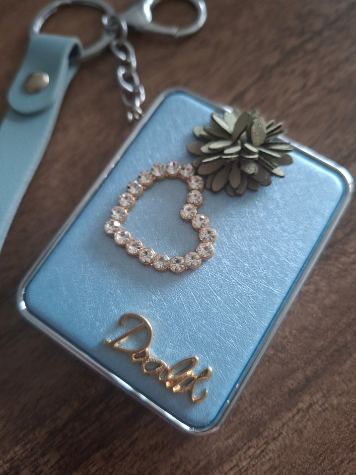 Mavi Zincir Detaylı Bohem Anahtarlık - Görsel 2