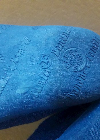 Mavi Erkek Çocuk Sıcak Terlik - Görsel 5