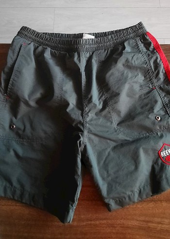 Erkek Gri Mini Kemerli Yüzme Şortu - Görsel 5