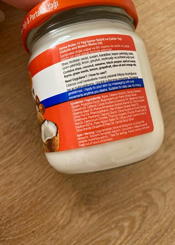 Diğer Oshea Butter Selülit ve Çatlak Bakım Yağı