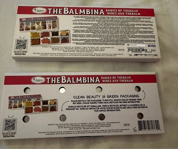 Beden Far paleti The Balm