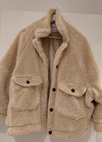 Peluş mont 