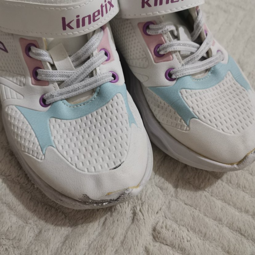 Kinetix Kız Çocuk Beyaz Bağcıksız Spor Ayakkabı - Görsel 2