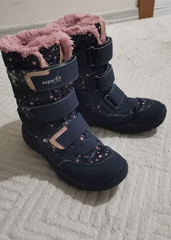 Kız Çocuk Pembe Baskılı Bot - Görsel 2