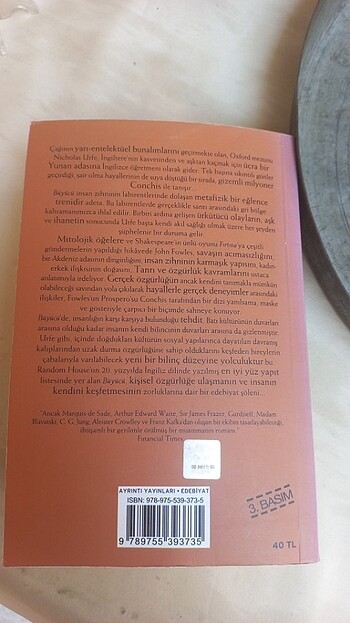  Beden Büyücü -John Fowles