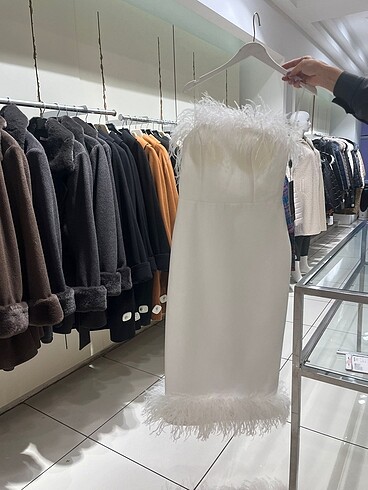 BEYAZ MİDİ NİŞAN ELBİSEM - Görsel 6