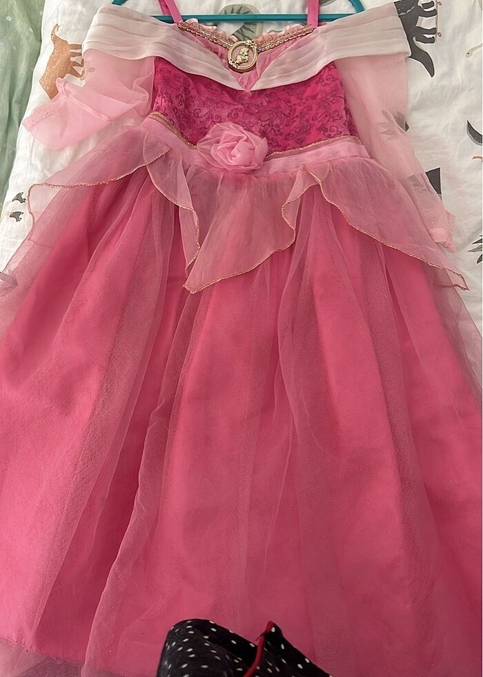 PEMBE DİSNEY ÇOCUK KOSTUMU - Görsel 2