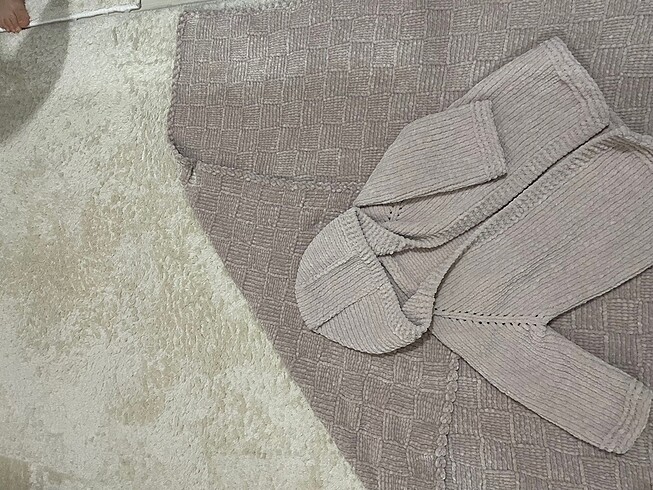 EL ÖRGÜSÜ BEBEK BATTANİYE VE HIRKA TAKIM - Görsel 4