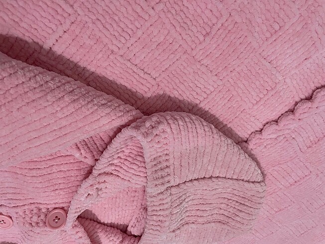 EL ÖRGÜSÜ BEBEK BATTANİYE VE HIRKA TAKIM - Görsel 8