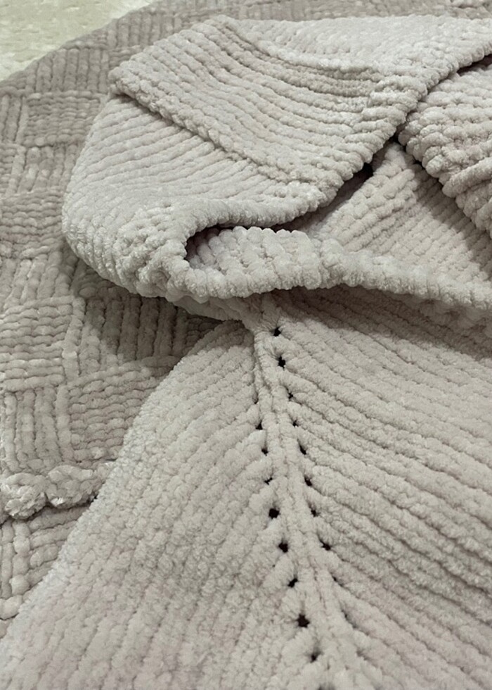 EL ÖRGÜSÜ BEBEK BATTANİYE VE HIRKA TAKIM - Görsel 5