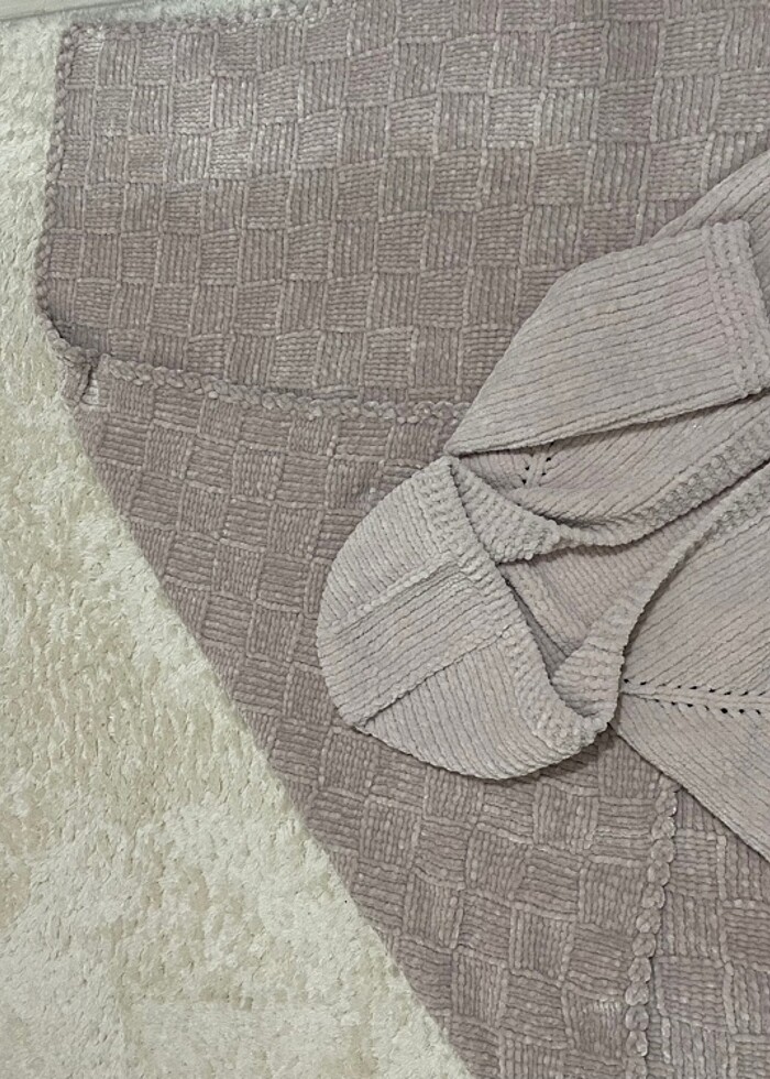 EL ÖRGÜSÜ BEBEK BATTANİYE VE HIRKA TAKIM - Görsel 4