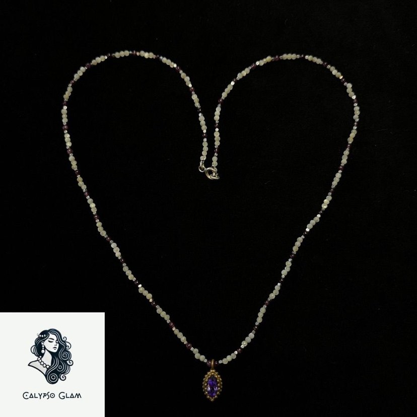 Ametist Midi Kolye - Görsel 2