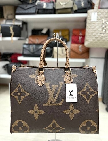  Beden kahverengi Renk LOUIS VUITTON ÇANTA