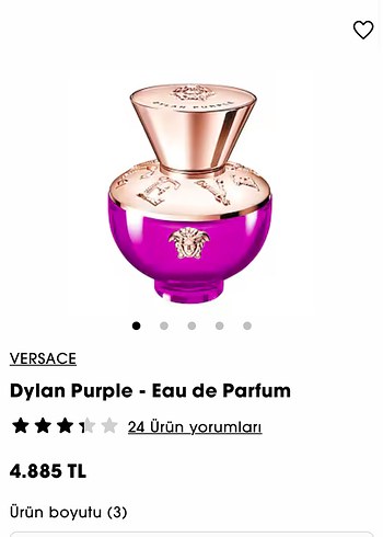 Versace ORJINAL Versace Dylan Purple 50ml Edp
