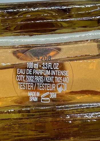 ORJINAL Burberry Goddes intense 100ml Edp - Görsel 2