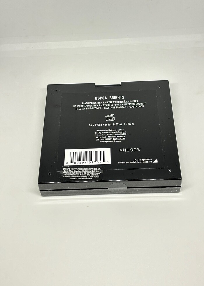 Nyx renkli far paleti brights - Görsel 3