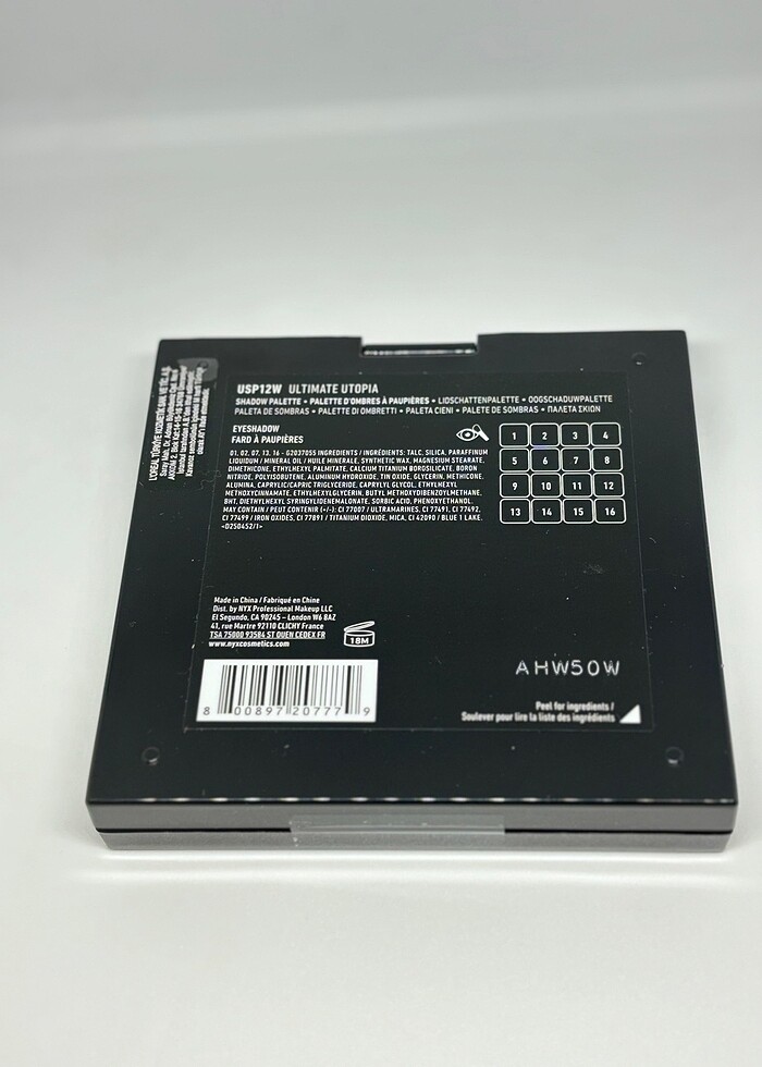 Nyx utopia far paleti - Görsel 3