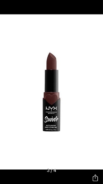 Nyx suede mat ruj
