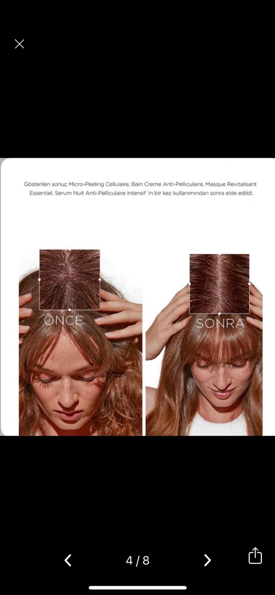 Kérastase Symbiose Kepeğe Karşı Canlandırıcı Saç Maskesi 200 ml - Görsel 4