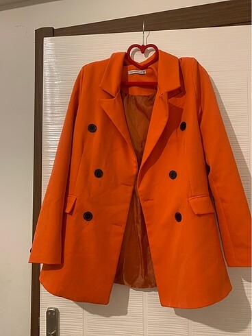 Turuncu blazer