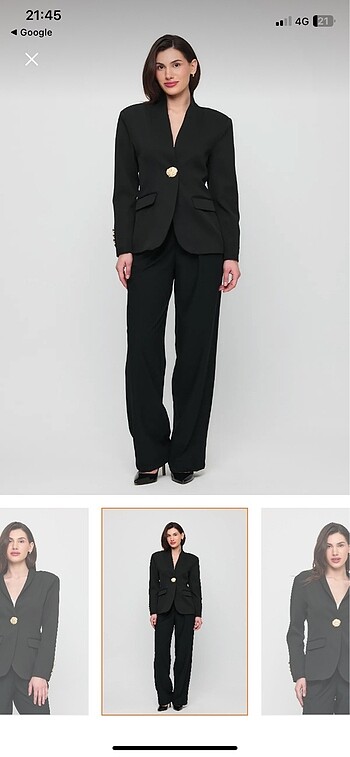 Zara SIFIR ETKETLİ BLAZER ÇEKET