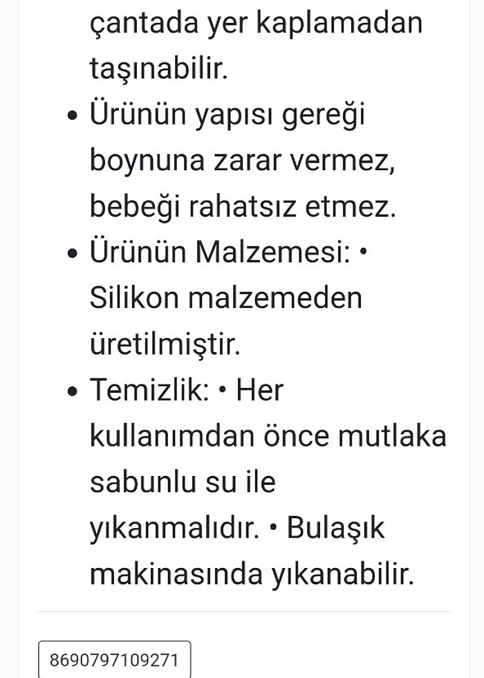 Silikon mama önlüğü/kaşık180 - Görsel 4