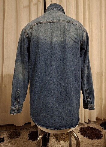 s Beden çeşitli Renk Mavi jeans kadın kot ceket 400