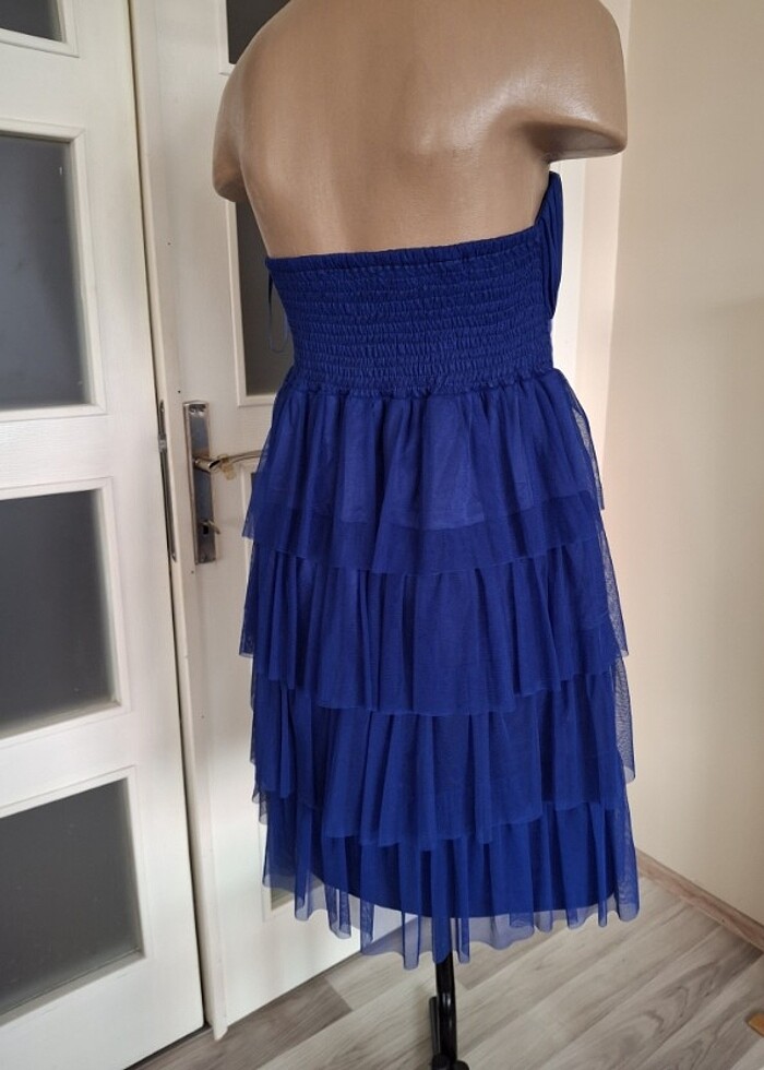 Carmen straplez abiye410 - Görsel 4