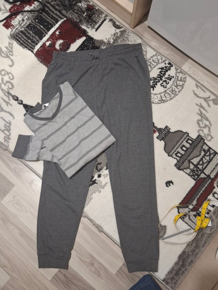 DAGİ  Uzun Kollu erkek  Pijama Takımı - Görsel 2