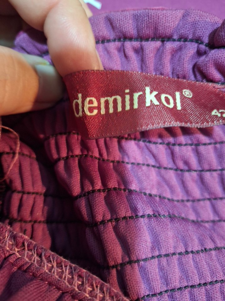 mürdüm  Drapeli Uzun Abiye Elbise - Görsel 5