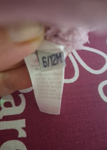 Kız bebek için Pembe Peluş patik - Görsel 10